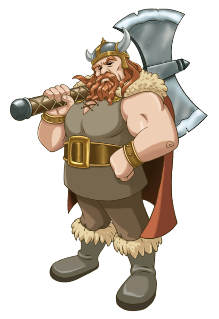 Viking Cartoon Greenhill Community Library