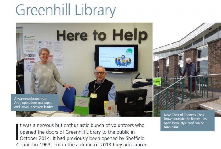 The Parliamentary Review – Greenhill Community Library